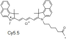 Cy5.5化学结构